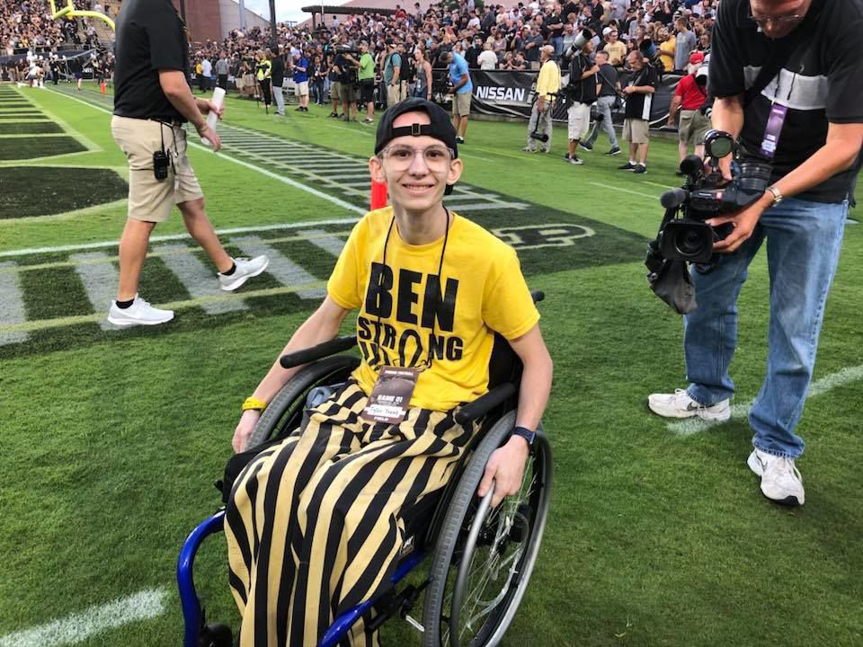 8/30/18 Tyler Trent, Purdue football against Northwestern